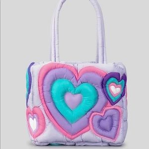 Heart tote bag 👛💗